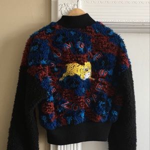 Kenzo x H&M faux fur jacket